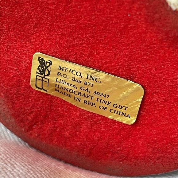 VTG Meico Porcelain Dreaming Pierrot Clown Bust Figurine Harlequin - Picture 8 of 10